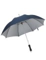 Paraplu Handopening L-merch SC65 106 CM Navy Blue-Zilver